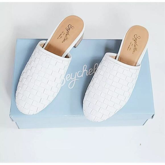 New Seychelles Women's Originality Woven Leather Comfort Shoes Mule - Picture 8 of 9